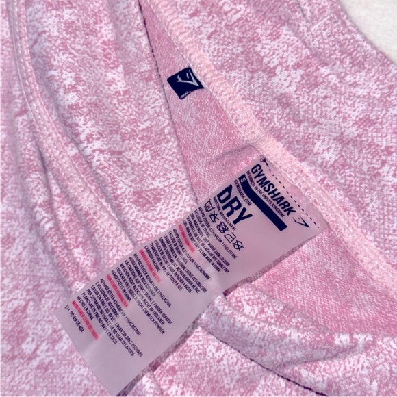 Gymshark she’s Pink Patterned Leggings - Picture 5 of 5